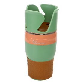 Car Cup Holders Car-styling Car Truck Drink Water Cup Bottle Can Holder Door Mount Stand ABS Rubber Drinks Holders (Color: Green)