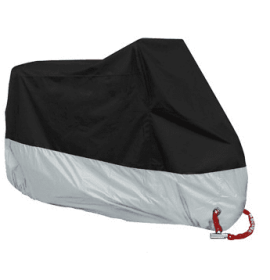 Waterproof Motorcycle Cover (Option: Black silver-XXL)